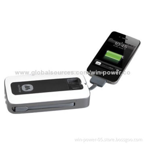 Charger for iPhone, 1,800/2,200/2,600mAh Capacity, Customized Logos Welcomed